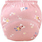 Reborn Baby Dolls Diapers 22 Inch Newborn Reusable 4-Piece Pack Fit 22-24' Reborn Dolls Alive