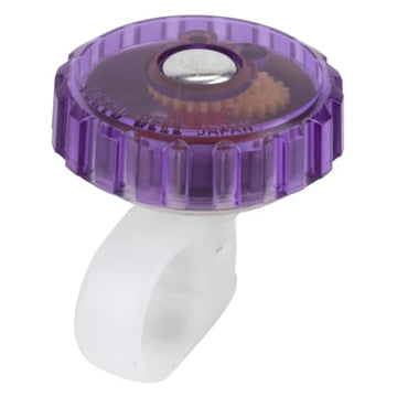 Mirrycle Incredibell Jellibell Bicycle Bell (Purple), Fits 21.0 To 22.5 Mm