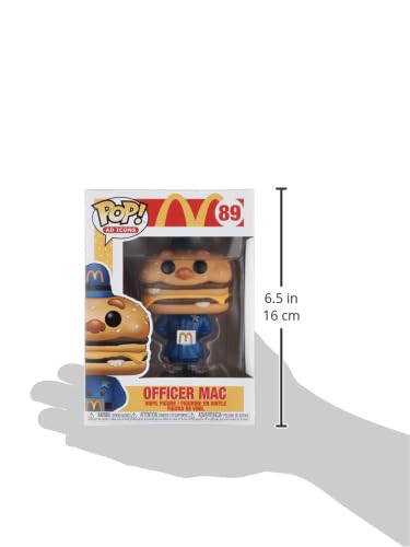 Funko Pop! Ad Icons - Officer Big Mac Vinyl Figure, 4.5 inches, Multicolor, Model 45726