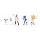Sonic The Hedgehog 2.5-Inch Action Figures Multi-Pack, Wave 3 - Includes Sonic, Gerald Robotnik, Super S, Buzzbomber & Burrito Drone