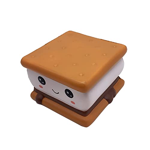 Aqueens 4 Jumbo Food Slow Rising Squishies Hamburger Bun Pizza Bread Kawaii Soft Toys Kid Squishy Squeeze Child Gift