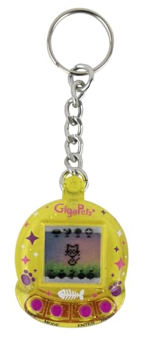 World's Smallest GigaPets Miniature Virtual Pet Assortment, Interactive CompuKitty & PixelPuppy, Multi-Color, Model 5302