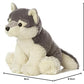 Aurora® Wolf Stuffed Animal - Gray 12 Inches, Polyester, Adventurous Destination Nation™ - Fun Learning Toy
