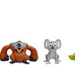 Wild Kratts Climbers Action Figure Collectible Figures & Discs (8Pc) Includes 4 Creature Power Discs +4 Animals- Officially Licensed Toys For Children-Gift For Kids Boy Girl