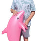 Huge 40' Pearlized Dolphin Inflate Inflatable Pool Toy Beach Poolside Aquatic Themed Decor Birthday Party Buffet Table Decoration (Pink - 1 Pack)