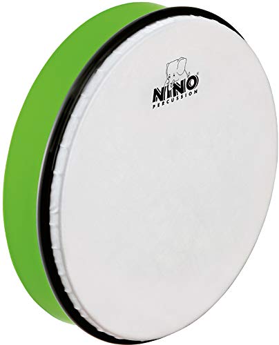 Nino Percussion 4-Piece Hand Drum Set With 6'-12' Sizes-Not Made In China-Includes Mallets And Bag, 2-Year Warranty (Ninoset6)