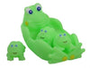 Playmaker Toys Rubber Baby Bath Animal Family Toy Sets (Frog)
