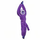 Deluxebase EcoBuddiez Tree Huggers - Purple Squirrel Monkey from Small 55cm Hanging Soft Toy Made from Recycled Plastic Bottles.