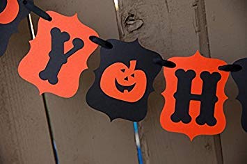 [USA-Sales] Halloween Banner Happy Halloween, Halloween Party Decorations, by USA-Sales Seller