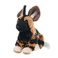 WILD REPUBLIC African Wild Dog Plush Toy, 8" Cuddlekins, Black, Soft Polyester Stuffed Animal for Kids, Model 10830