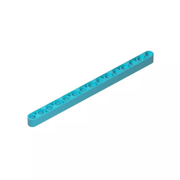 BrickBuddy Gobricks GDS-668 Technic Beam 1 x 15 Thick 10PCS Compatible with Lego Toy 64871 32278 DIY Parts and MOC Components fo