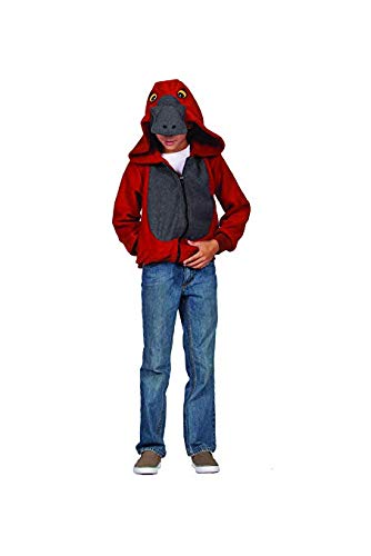 Rg Costumes Patty Platypus Hoodie Costume, Rust/Gray, Medium