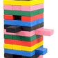 Bellabota Color Wooden Blocks Small  54 Pcs Stacking Game  Building Blocks Puzzle Challenging Game For Kids Toy (Small Color 