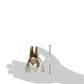 Folkmanis Mini Bunny Rabbit Finger Puppet, Multicolor, 1 Ea