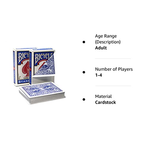 Merz67 Llc Bicycle Magic Gaff Playing Card Deck (Blank Face Blue Back)
