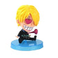 Trunkin One Piece Anime Mini Action Figures Black Leg Straw Hat Pirate Vinsmoke Sanji Action Figure Figurine