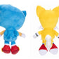Sonic The Hedgehog 9" Plush 2-Pack - Collectible Stuffed Toys, Sonic & Tails, Polyester, Model 423664-PB