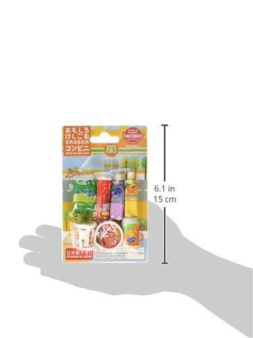 Iwako Japanese Brand Snacks Food Japanese Eraser Set