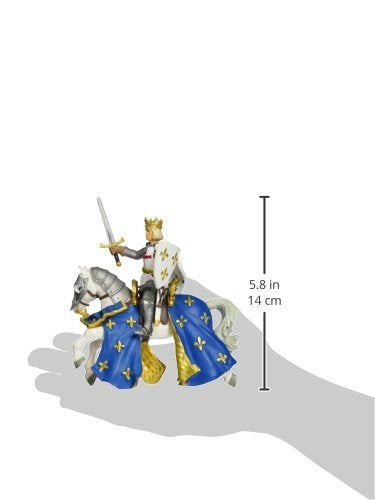 Papo Saint Louis and His Horse Toy Figure