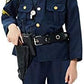 Police Costume For Kids Dress Up Set Role Play Officer With Handcuffs Badge Toys