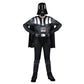 Star Wars Darth Vader Official Youth Costume - Premium Quality Padded Jumpsuit With Plastic Mask And Detachable Cape (Xs) Multi