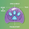 Koonie Remote Control for Reversible Sequins Dinosaur Toy(for 27 Years Old Kids Toddler)