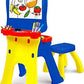 Crayola: Triple-The-Fun Art Studio - Converts Into Activity Desk, Includes Stool, Magnetic Dry Erase Board, Ages 3+