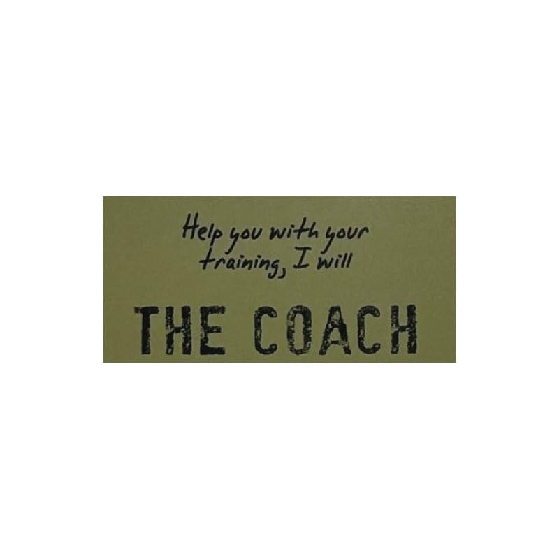 Watchover Voodoo 3-Inch The Coach - Handcrafted Gift to Bring Good Luck and Positivity Everywhere You Go