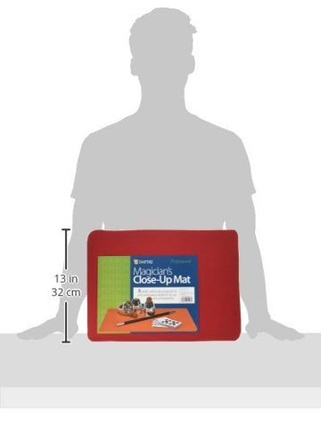 Empire Loftus International 12 X 17 Perfect For Your Magic Performances! Close-Up Pad, Red