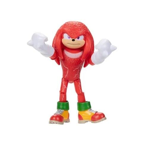 Sonic The Hedgehog Sonic The Hedgehog 2 The Movie 4'' Articulated Action Figure Collection (Knuckles (Series 2))