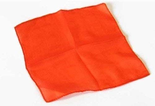 Magic Makers 6 Inch Professional Grade Magician'S Silk - Orange