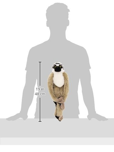 WILD REPUBLIC Ring Tailed Lemur Plush Toy, 20" Grey Stuffed Animal, Model 15261, Perfect Gift for Kids