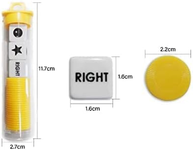 Left Right Center Dice Game Prime Set Bundle- 3 Pack Assorted Colors (3 Pack)