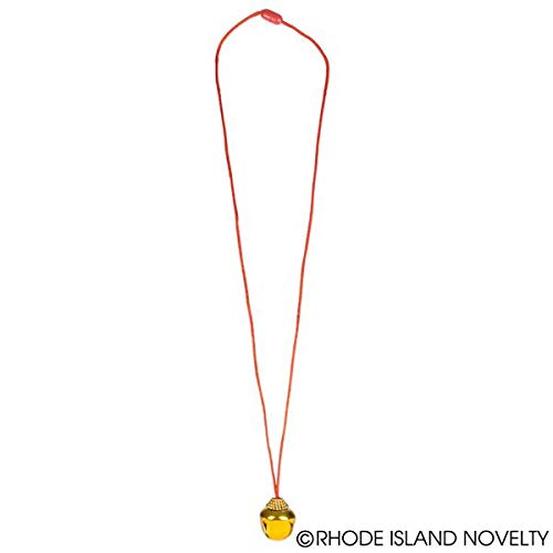 Rhode Island Novelty Jingle Bell Necklaces, One Dozen per Order