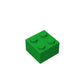 Ttehgb Toy Classic Building Bricks 2 X 2 100 Piece, Creative Play Set - 100% Compatible With And All Major Brick Brands 3003(Colour:Green)