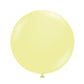 Tuf Tex Sun Kissed 11 Lemonade Color Latex Balloons (100 per Bag)