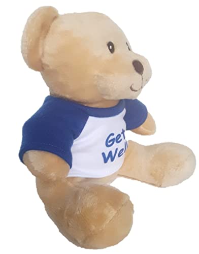 Hug-A-Booboo Get Well Small Plush Teddy Bear - Super Cute 6 Inch Plush Teddy Bear With Get Well Message T-Shirt - Great For Gift, Gift Basket, Party Favors