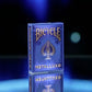 Bicycle Metalluxe Blue Playing Cards - Premium Metal Foil Finish - Poker Size