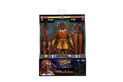 Street Fighter 6'' Dhalsim Action Figure, Toys For Kids And Adults