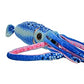 Wild Republic Wr Print Squid Plush, Stuffed Animal, Plush Toy, Gifts For Kids, Blue, 22'