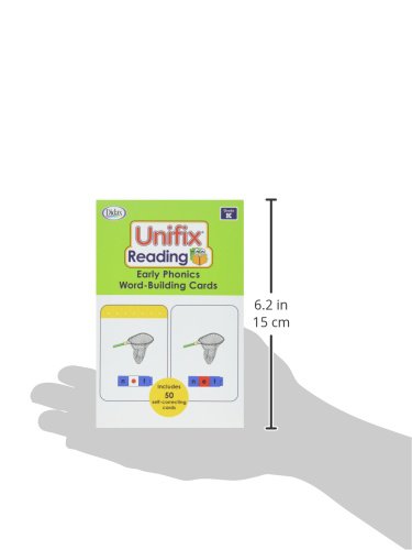 Didax Unifix Reading: Early Phonics Word-Building Cards Small