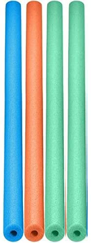 Lot Of 4 Pool Noodles Floating Swimming Fun 48'' Multipurpose Foam Craft Cylinder