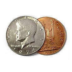 Magnetic Scotch And Soda English Penny By Tango By Tango Magic