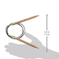 KnitPro KP35346 100 cm x 9 mm Basix Fixed Circular Needles, Birch