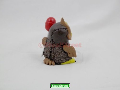 SUMMIT COLLECTION Furrybones Hootie Signature Skeleton in Brown Owl Costume with Red Lollipop