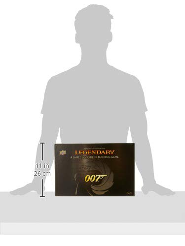 Upper Deck James Bond 007 Deck-Building Game, Multi-Color, Model UPD91752, Cardstock