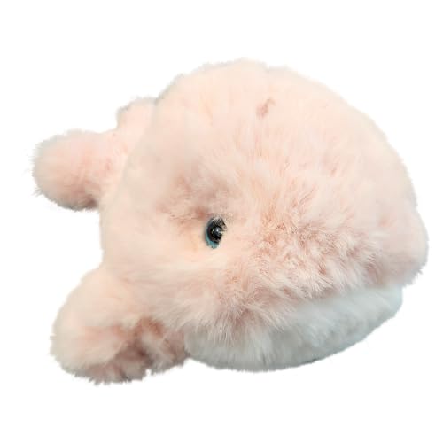 World's Softest Plush Small Pink Whale Stuffed Animal - Safe Polyester, Adorable Sealife Toy for Baby, Toddler, Kids, Model WS03576-0008