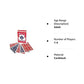 Bicycle Magic Gaff Playing Card Deck (25/25 Double Red & Double Blue Back)