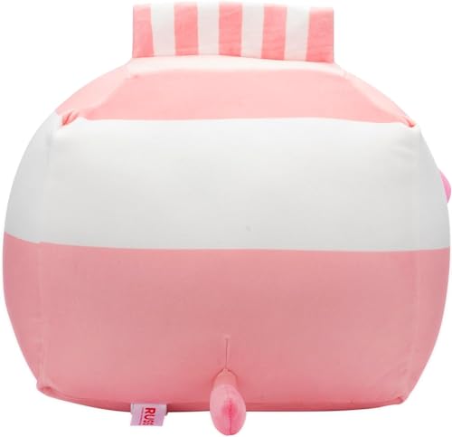 Russ 14-Inch Strawberry Milk Box Cow Plush - Ultrasoft Official Jazwares Plush From The Makers Of Squishmallows