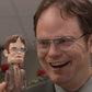 Cleaky Dwight Schrute Bobblehead - The Office Merchandise, Resin, Brown, Model mmeb-023, Perfect Gift for Fans